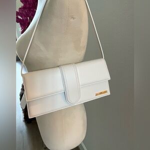 Jacquemus women white Le Bambino Long shoulder bag